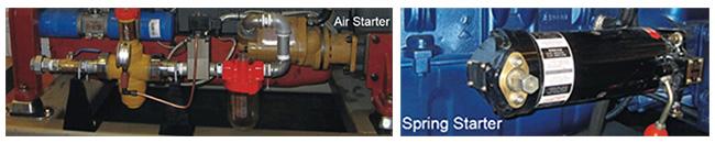 Comparison of Spring Starter and Air Starter